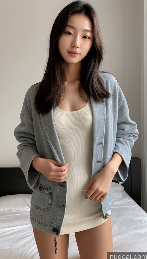 related ai porn images free for Detailed Skin Detail (beta) Long Hair Black Hair Short Skinny Perfect Body Beautiful Small Tits Small Ass Korean 18 Model Bedroom Dress Jacket