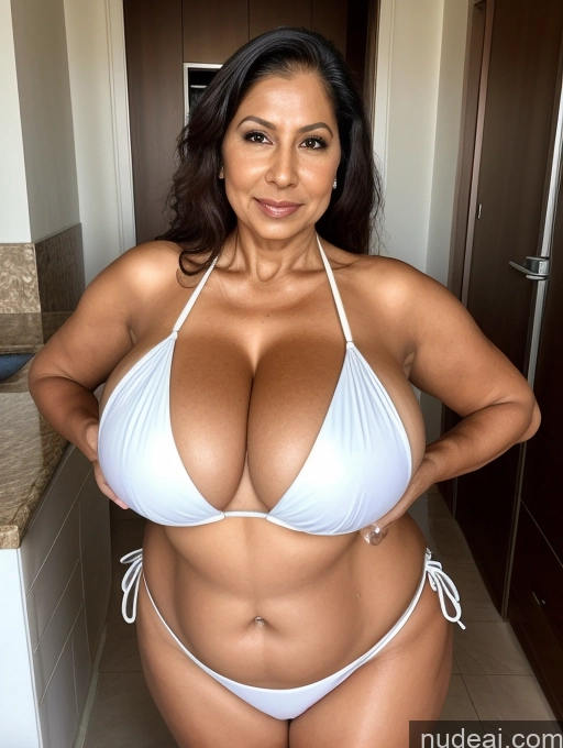 related ai porn images free for One Busty Huge Boobs Thick Tanned Skin Microkini Thong Indian Milf Sexy Face 70s Maid