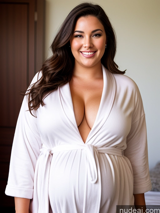 related ai porn images free for Several Small Tits Chubby Fat Perfect Body Pregnant 20s Happy Orgasm Bathrobe Detailed Sexy Face
