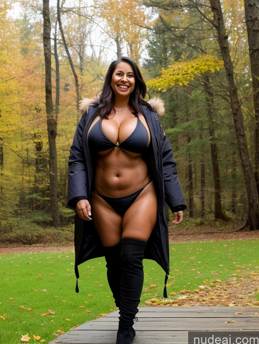 related ai porn images free for One Huge Boobs Busty Thick Tanned Skin 60s Laughing Front View Microkini Thong Lumberjack Parka Native American Witch