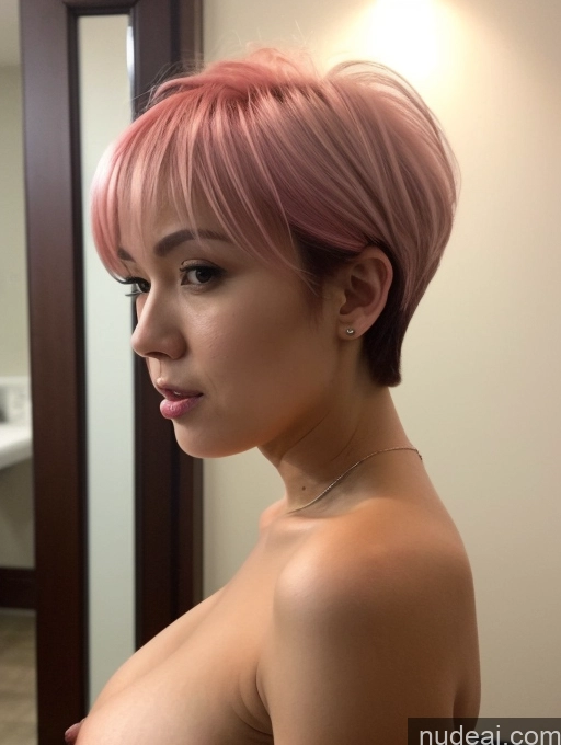 related ai porn images free for Woman Several Perfect Boobs Beautiful Short Big Hips 18 Shocked Pink Hair Short Hair Asian Soft + Warm Party Side View Cumshot Nude Bright Lighting Simple