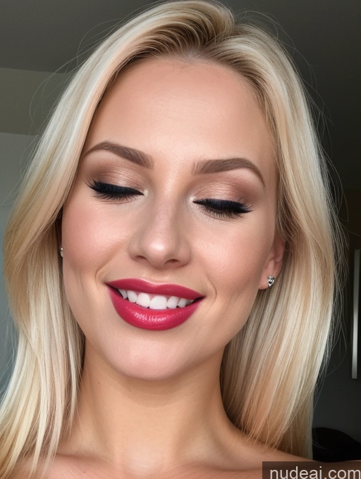 related ai porn images free for 20s Close-up View Detailed Beautiful Lipstick Blonde Orgasm