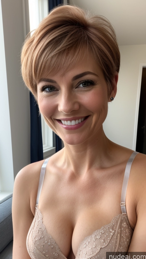 related ai porn images free for Model One Small Tits Skinny Pixie Close-up View Bra Cleavage Detailed 50s Happy