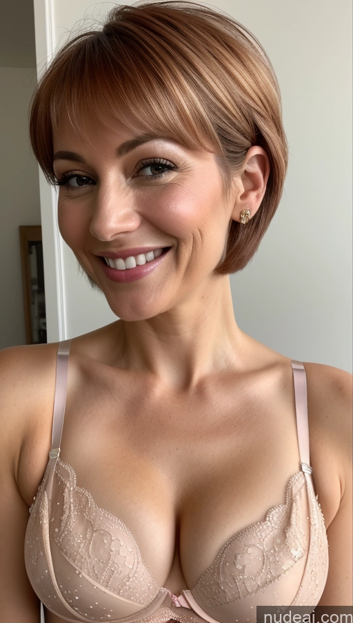 related ai porn images free for Model One Small Tits Skinny Pixie Close-up View Bra Cleavage Detailed 50s Happy