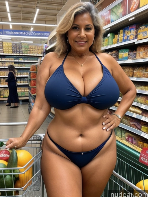 related ai porn images free for Milf One 80s Indian Grocery Front View Microkini Thong Busty Huge Boobs Thick Tanned Skin