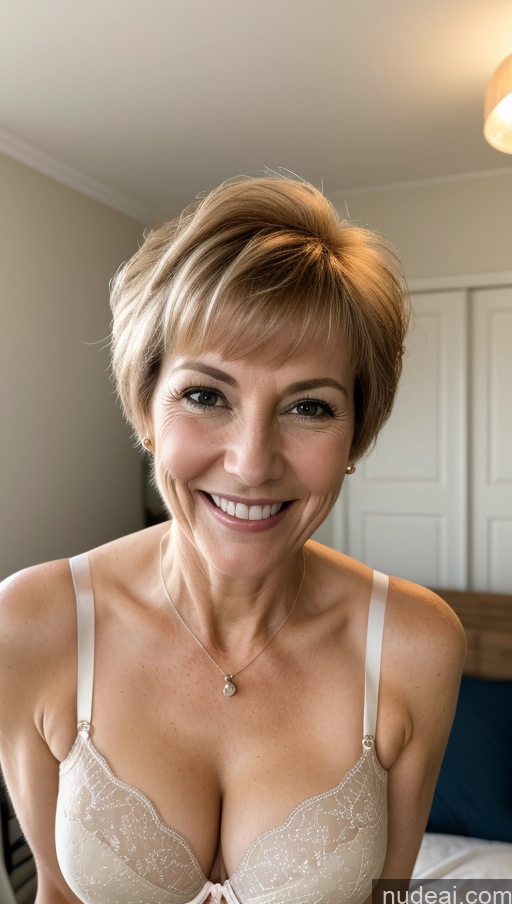 related ai porn images free for One Small Tits Skinny Close-up View Bra Cleavage Detailed Happy Pixie Milf Bedroom