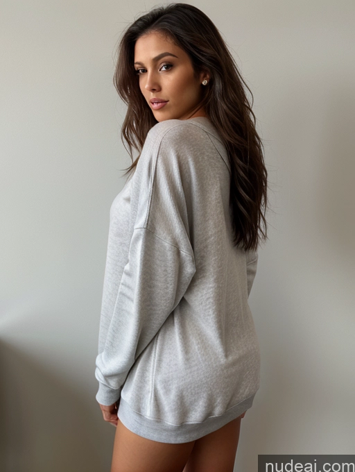 related ai porn images free for Perfect Boobs Beautiful Long Legs Perfect Body Partially Nude Oversized Sweater/Hoodie Woman Busty Short 20s Brunette Brazilian Serious Long Hair Detailed