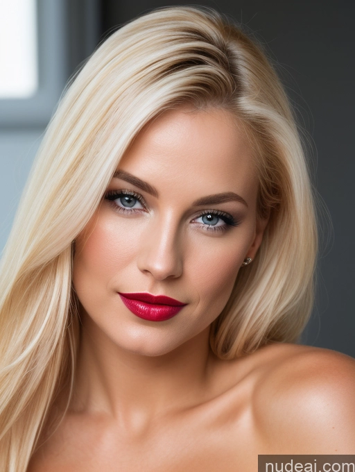 related ai porn images free for 30s Blonde Straight Close-up View Detailed Lipstick
