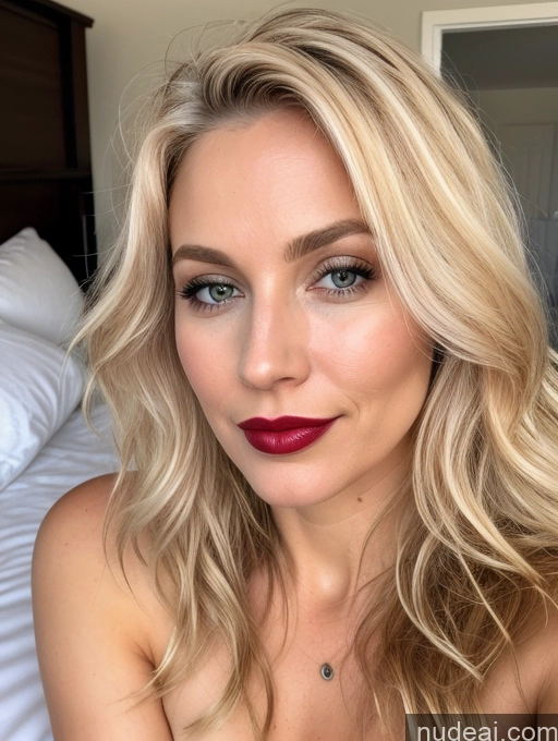 related ai porn images free for 30s Blonde Close-up View Detailed Lipstick Messy