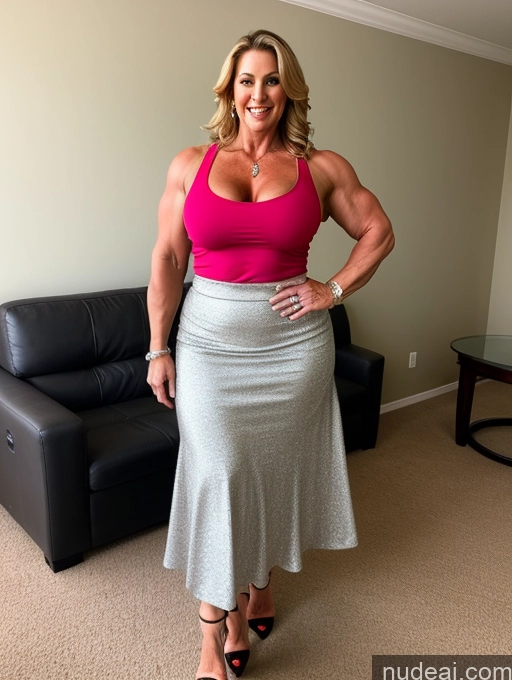related ai porn images free for Milf Chubby Thick Muscular Big Ass High Heels Long Skirt