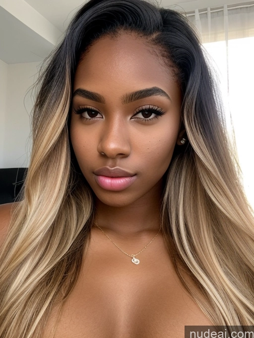 related ai porn images free for Beautiful Lipstick Long Hair 18 Blonde Tanned Skin Close-up View Detailed Black Pouting Lips Sorority