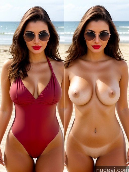 related ai porn images free for Beautiful Lipstick Sunglasses Thick Perfect Body Pouting Lips Brunette One Piece Swimsuit Onoff Straight Beach 30s Perfect Boobs