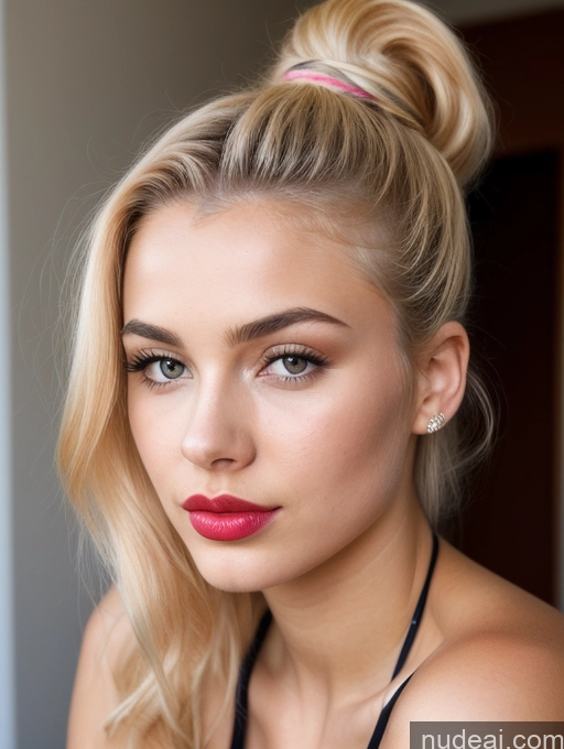 related ai porn images free for Lipstick Blonde Ponytail Pouting Lips Beautiful 18 Close-up View Ethiopian