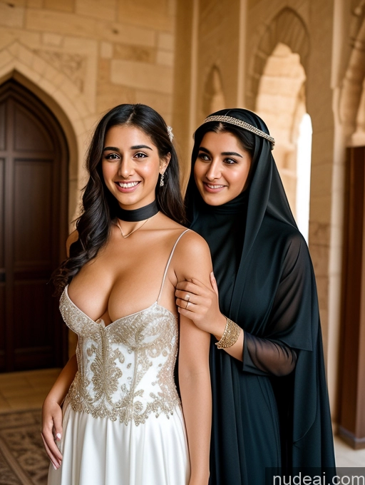 related ai porn images free for Busty Perfect Boobs Perfect Body 18 Happy Arabic Front View Nude Wedding Choker Medieval Niqab Roman Two