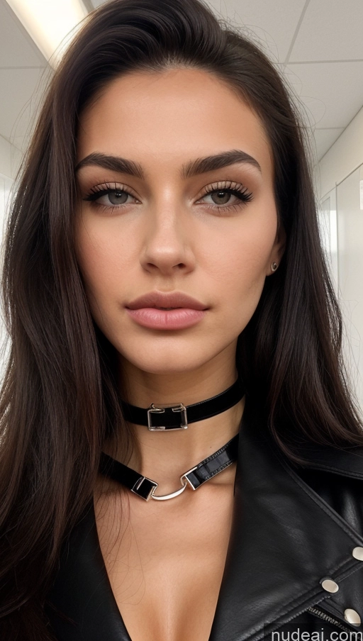 related ai porn images free for Woman Perfect Body 18 Nude Leather Jacket Choker Boots Gloves Perfect Boobs Long Hair Black Hair One Hospital Czech Pouting Lips