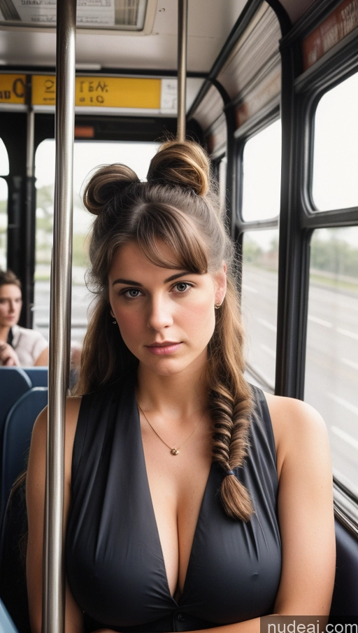 related ai porn images free for One Huge Boobs Pubic Hair British Front View Nude Dark Lighting Victorian Serious Woman 80s 20s Brunette Pigtails Bus