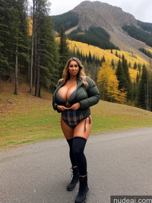related ai porn images free for One Busty Huge Boobs Thick Tanned Skin 60s Native American Front View Microkini Thong Lumberjack Witch Parka Mountains
