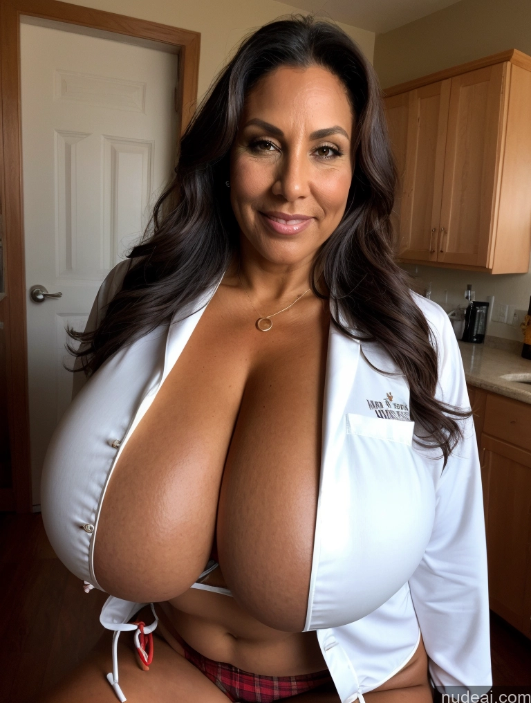 related ai porn images free for One Busty Huge Boobs Thick Tanned Skin 60s Sexy Face Native American Front View Microkini Thong Lumberjack Lab Coat Halloween