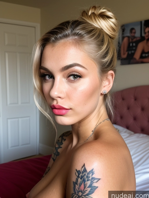 related ai porn images free for Beautiful Lipstick Bedroom Nude Pubic Hair Busty Perfect Boobs 18 Thick Tattoos Tanned Skin Short British Blonde Hair Bun Pouting Lips