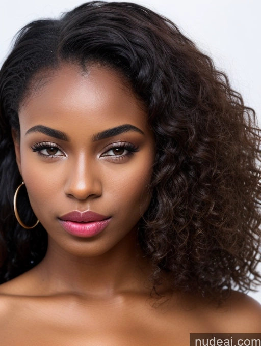related ai porn images free for Beautiful Lipstick Blonde Pouting Lips Close-up View Detailed Nude Long Hair African Tanned Skin 18