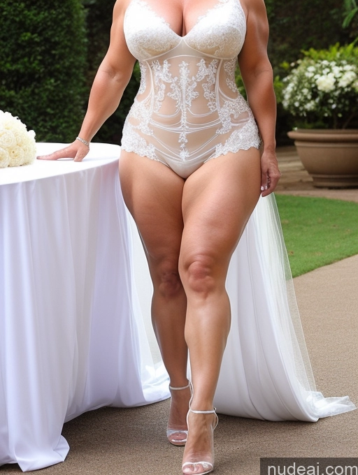 related ai porn images free for Chubby Thick Muscular Big Ass Fairer Skin High Heels Wedding Transparent Milf