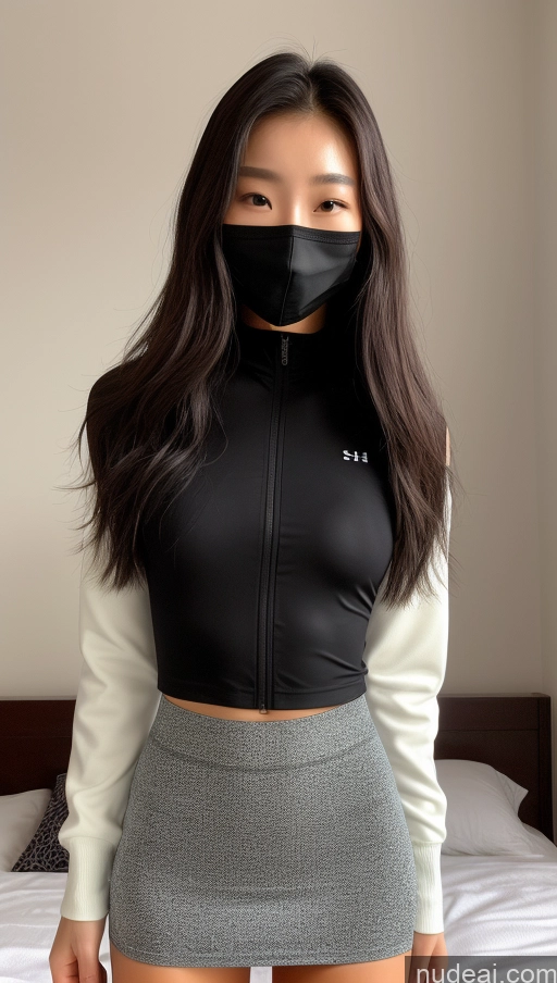 related ai porn images free for Detailed Skin Detail (beta) Long Hair Black Hair Short Skinny Perfect Body Beautiful Small Tits Small Ass Korean 18 Model Bedroom Micro Skirt Polo Shirt Face Mask Spandex Jacket