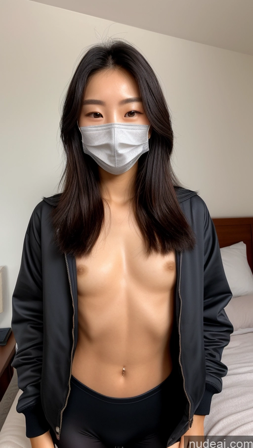 related ai porn images free for Detailed Skin Detail (beta) Long Hair Black Hair Short Skinny Perfect Body Beautiful Small Tits Small Ass Korean 18 Model Bedroom Spandex Jacket Face Mask