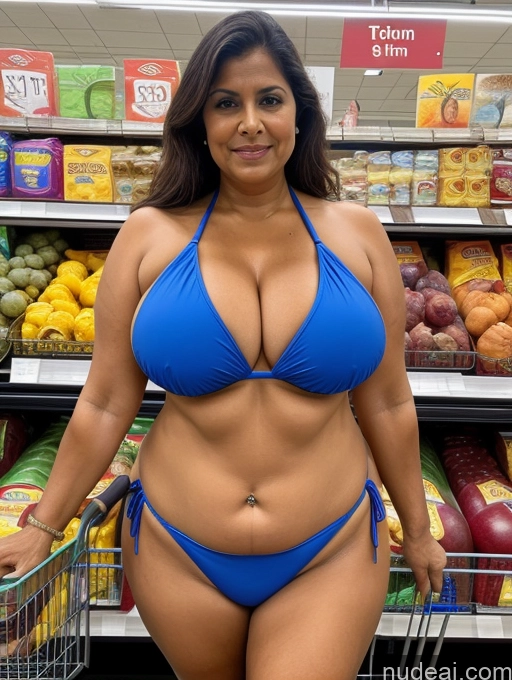 related ai porn images free for One Busty Huge Boobs Thick Tanned Skin Microkini Thong Milf 80s Indian Grocery