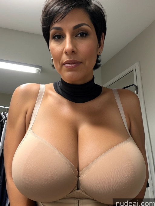 related ai porn images free for Corset Push-up Bra Cleavage Bright Lighting Huge Boobs Tall Tanned Skin Tattoos Black Hair Jewish Changing Room Sad Milf Serious Shocked Close-up View Cumshot Tank Top Pantyhose Spandex Short Hair 40s