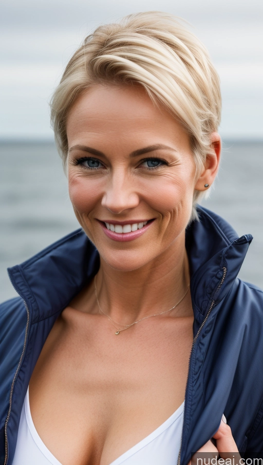 related ai porn images free for Small Tits Skinny Happy Pixie Cleavage Detailed Close-up View One Model 50s Scandinavian Muscular Bomber