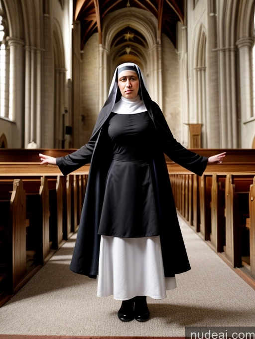 related ai porn images free for 18 Beautiful Perfect Body Medieval T-pose Serious Black Hair Woman Perfect Boobs Nun Church Spanish Shocked