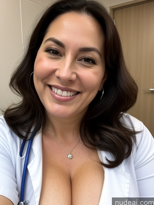 related ai porn images free for Milf Busty Thick Chubby Pubic Hair Fairer Skin 30s Happy Black Hair Long Hair White Hospital Close-up View Nude Doctor