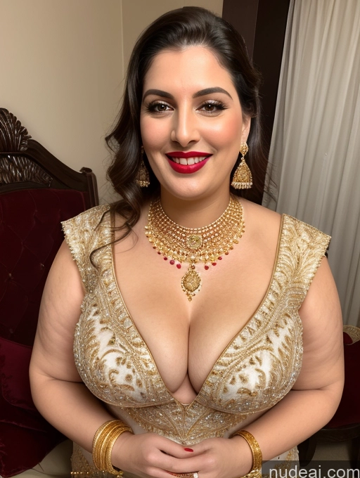 related ai porn images free for Lipstick Thick Chubby Tall Gold Jewelry Jewelry Cleavage Wedding Laughing Beautiful Fairer Skin Indian Perfect Boobs 60s