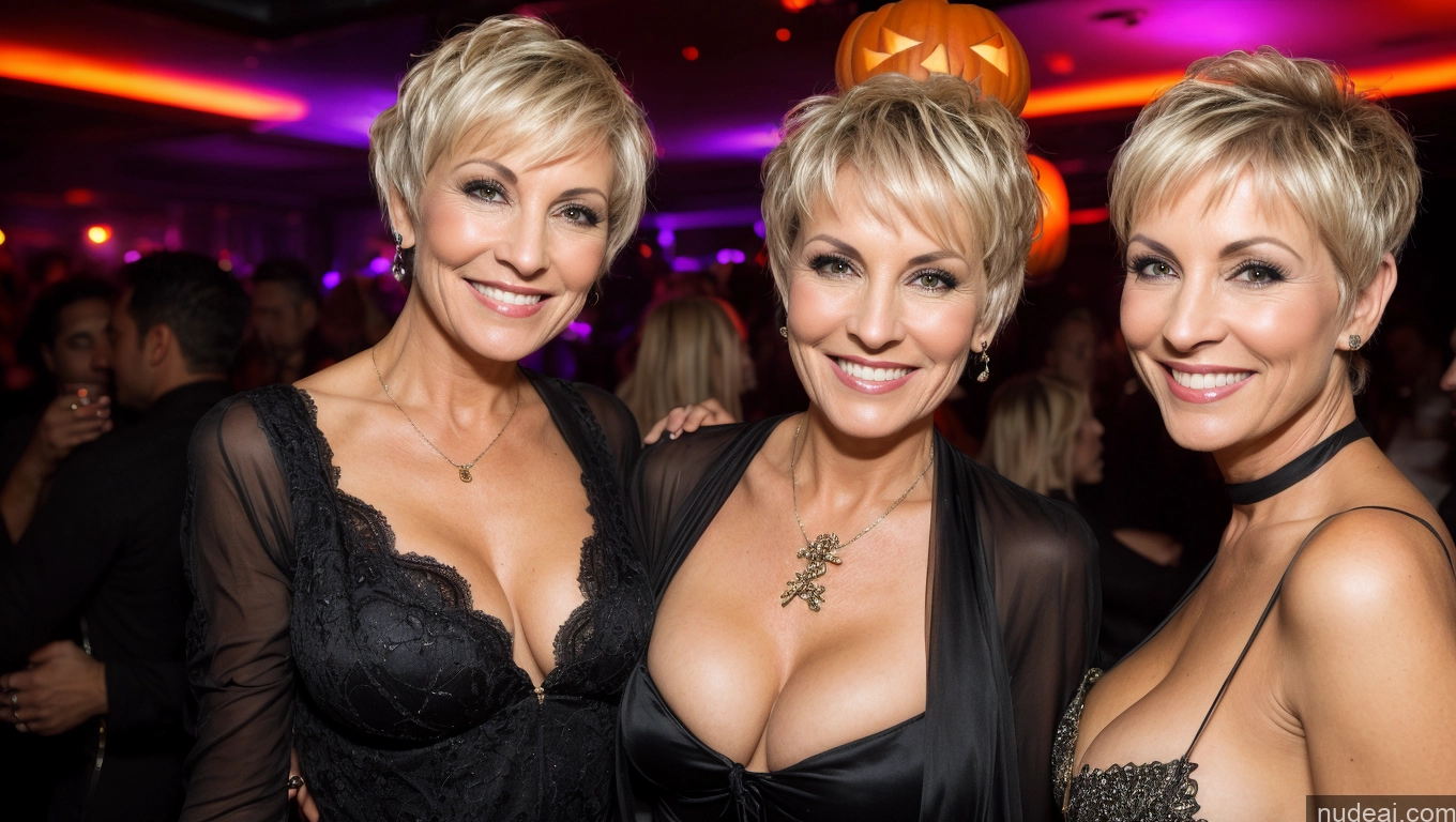 related ai porn images free for Milf Two Small Tits Skinny Happy Pixie White Club Front View Halloween Cleavage Detailed Witch