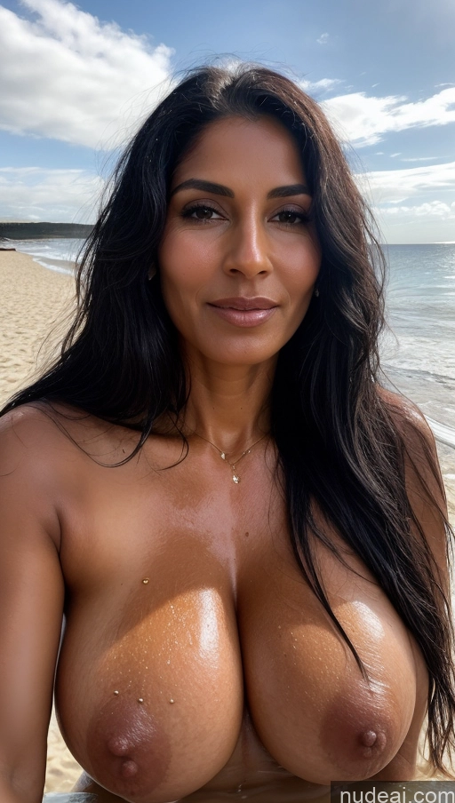 related ai porn images free for Milf Cumshot Oiled Body Huge Boobs Beautiful Black Hair Long Hair 30s Dark Lighting Indian Beach Nude Medieval