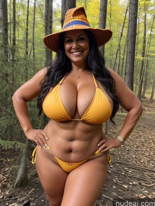 related ai porn images free for One Busty Huge Boobs Thick Tanned Skin 60s Laughing Native American Front View Microkini Thong Lumberjack Witch Construction Worker