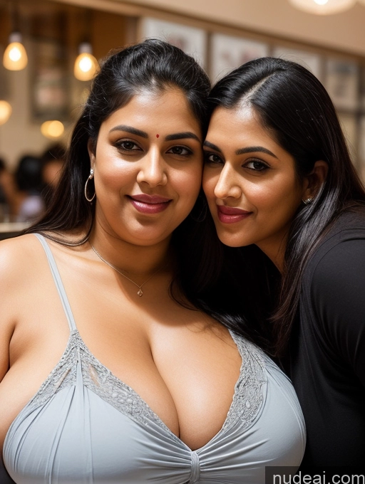 related ai porn images free for Woman + Man Busty Huge Boobs Big Ass Thick Chubby Fat Big Hips Tall 50s Seductive Ahegao Black Hair Pigtails Indian Cafe Close-up View Sari Transparent Alternative Detailed Sexy Face Stargazing