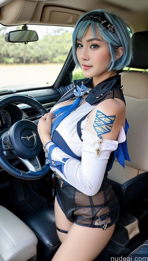related ai porn images free for Busty Huge Boobs Perfect Boobs Beautiful Big Ass Skinny Long Legs Tall Perfect Body Sexy Face Woman Japanese 18 Flirting Inside Car Car Blue Hair Short Hair Eula: Genshin Impact Cosplayers