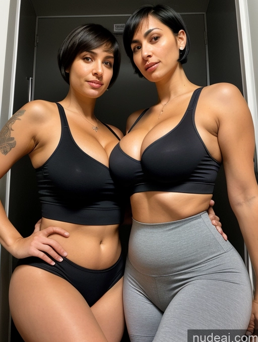 related ai porn images free for Pantyhose Tank Top Spandex Push-up Bra Cleavage Bright Lighting Changing Room Huge Boobs Tall Tanned Skin Short Hair Shocked Serious Sad Tattoos Yoga Pants 30s Black Hair Jewish Bending Over Close-up View Woman + Man