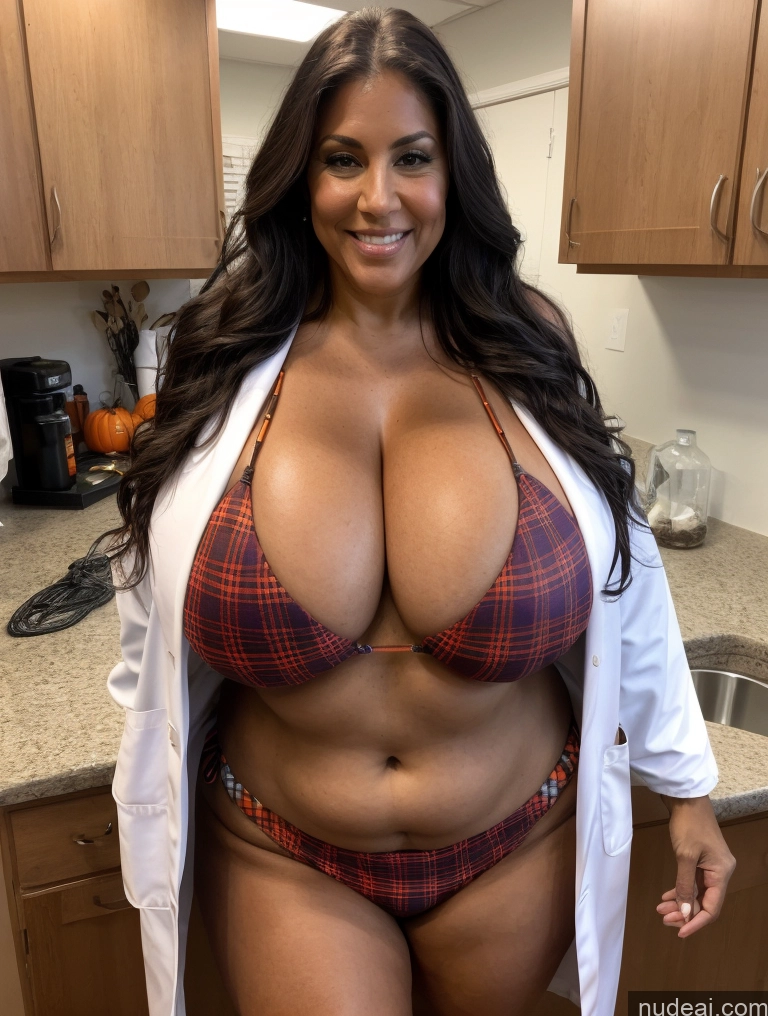 related ai porn images free for One Busty Huge Boobs Thick Tanned Skin 60s Native American Front View Microkini Thong Lumberjack Lab Coat Halloween Sexy Face