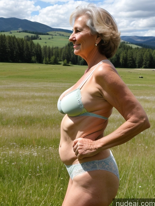 related ai porn images free for Milf 70s Pubic Hair Big Hips Side View Meadow Underwear