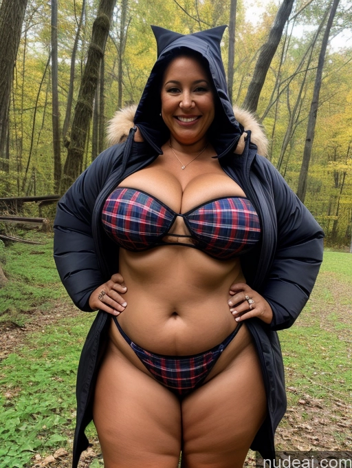 related ai porn images free for One Busty Huge Boobs Thick Tanned Skin 60s Native American Front View Microkini Thong Laughing Lumberjack Parka Witch
