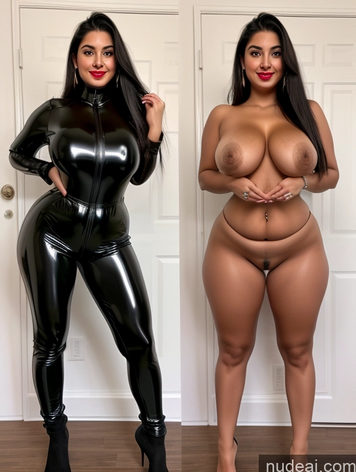 related ai porn images free for Beautiful Perfect Body Black Hair Arabic Lipstick Perfect Boobs Thick Latex Cleavage Jumpsuit Yoga Pants 18 Long Hair Front View Onoff