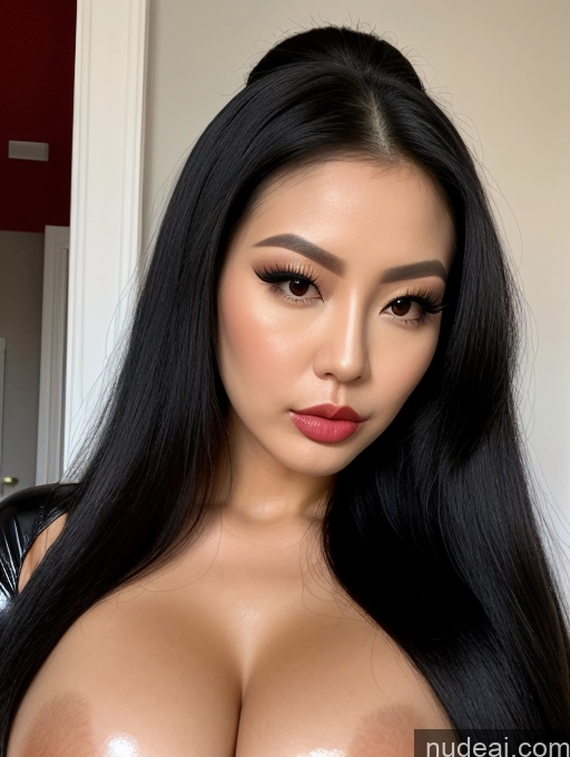 related ai porn images free for Beautiful Perfect Boobs Pouting Lips Black Hair Long Hair Latex Cleavage Close-up View Detailed Chinese