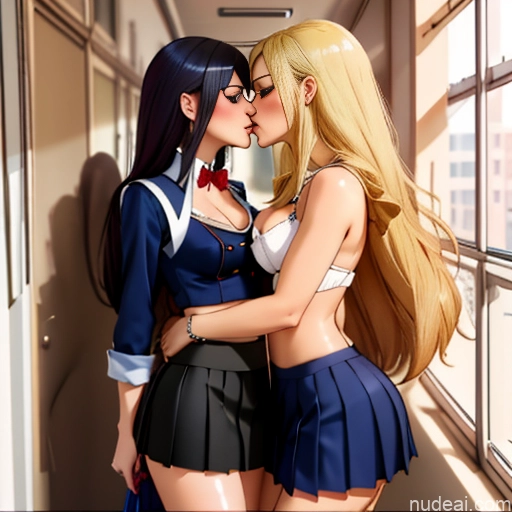 related ai porn images free for School Hallway School Uniform, Cleavage Cutout, Clothing Cutout, Pleated Skirt, Thighhighs Girl, Woman White Kisses Detailed 18 Small Tits Skinny Small Ass Two Blonde