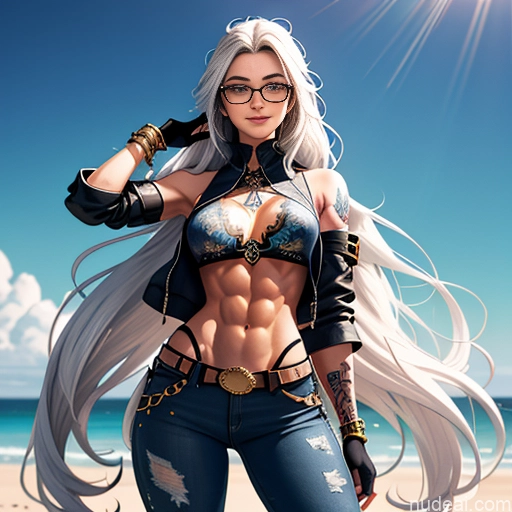 related ai porn images free for Long Hair Glasses Tattoos Abs Short 20s Happy Brunette Bar Front View Gloves Leather Steampunk Jeans Jacket Gold Jewelry Shirt Soft Anime