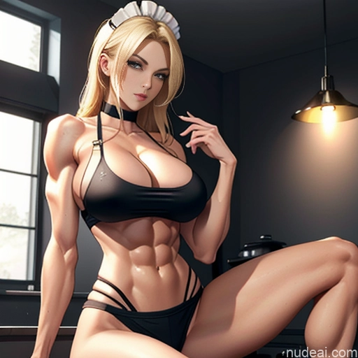 ai nude image of pics of Bimbo One Huge Boobs Perfect Boobs Beautiful Abs Long Legs Perfect Body Kitchen Apron Choker Maid Victorian Soft + Warm