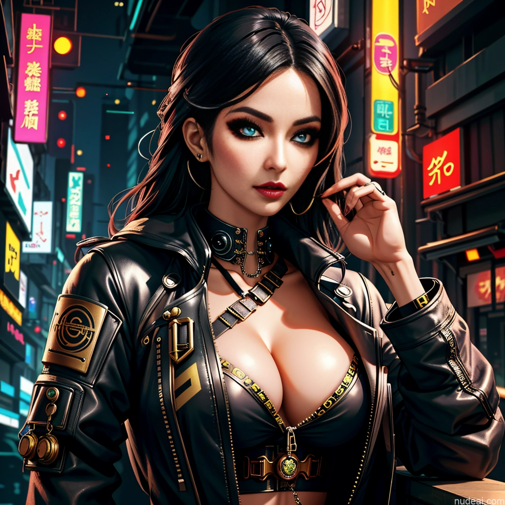 related ai porn images free for Asian Cyberpunk Steampunk