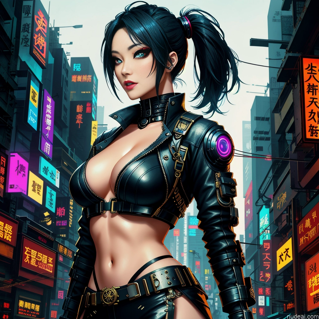 related ai porn images free for Asian Cyberpunk Steampunk