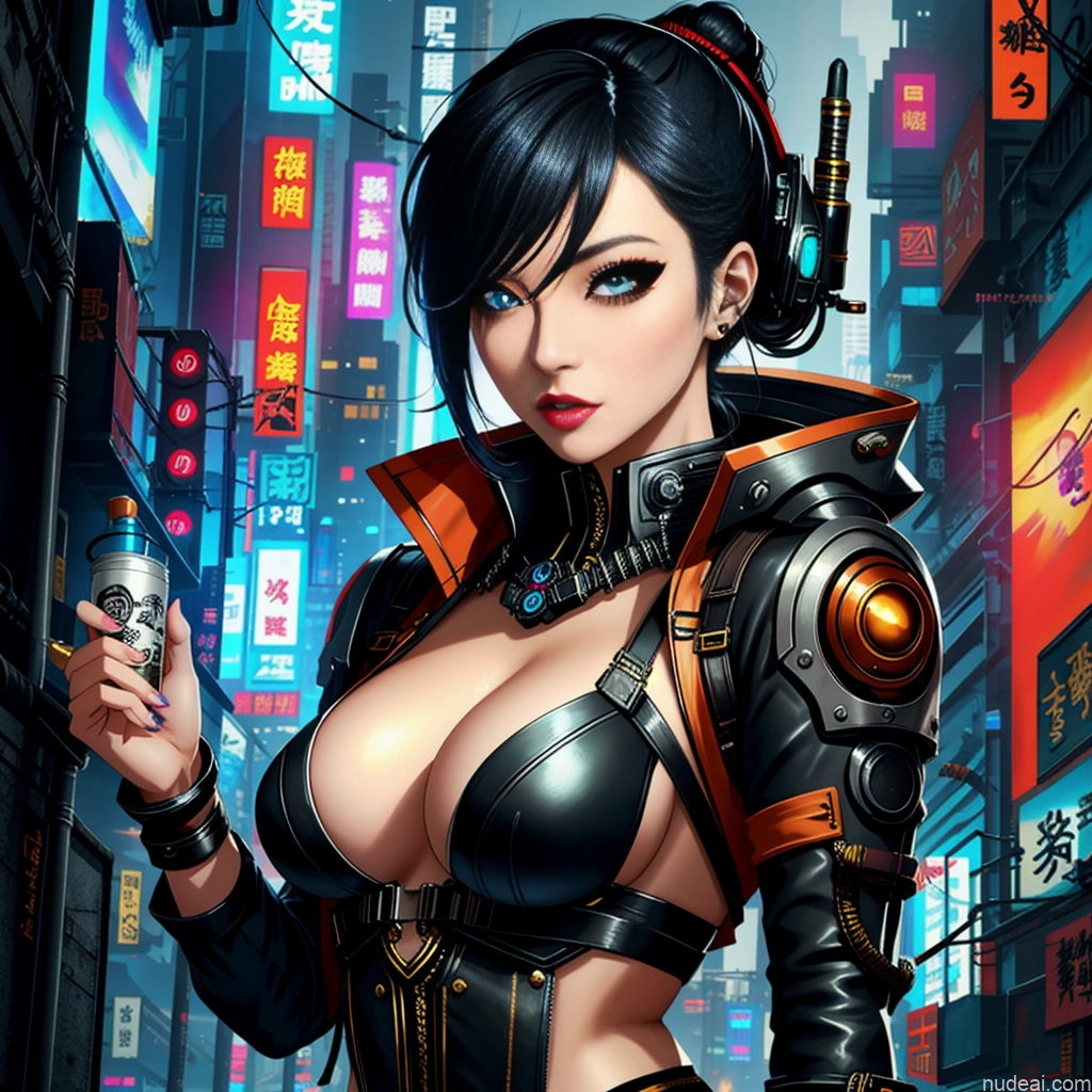 related ai porn images free for Asian Cyberpunk Steampunk